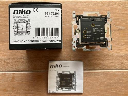 Niko 551-72201 Geconnecteerde dimmer 3 tot 200 Watt, Elektronische apparatuur, Overige elektronische apparatuur, Zo goed als nieuw