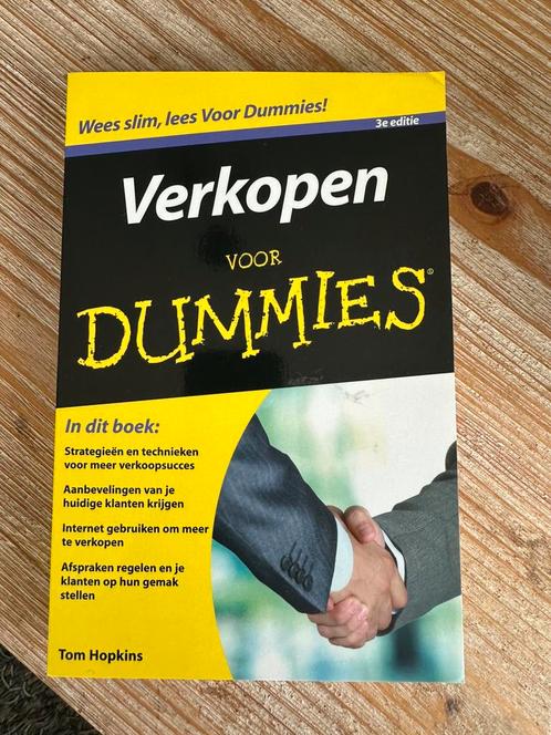 Tom Hopkins - Verkopen voor Dummies, Boeken, Wetenschap, Zo goed als nieuw, Ophalen