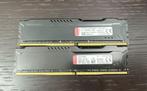 32GB HyperX Fury 16GBx2 2400 MHz (PC4-19200), Computers en Software, RAM geheugen, 32 GB, DDR4, Ophalen of Verzenden, Zo goed als nieuw