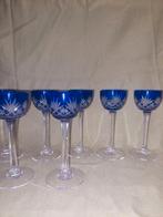 Verre  8 cristal Saint-Louis taillée Massenet lot 2, Enlèvement ou Envoi