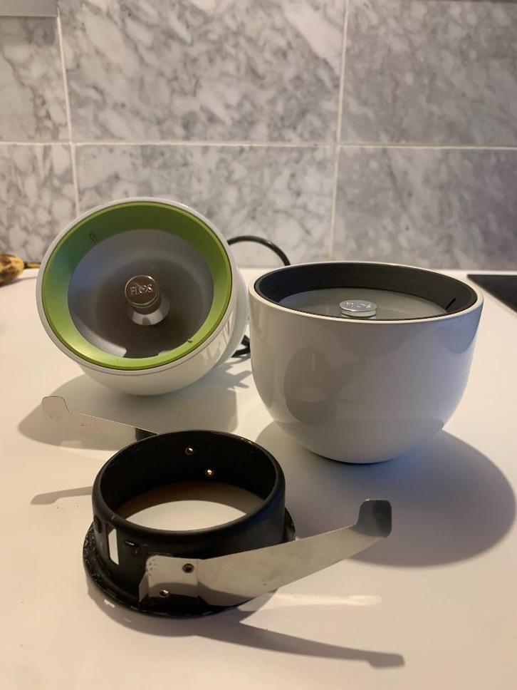 Plafondlampen FLOS Wan en Wan C/W te koop. ZGAN!, Maison & Meubles, Lampes | Plafonniers, Comme neuf, Verre, Synthétique, Métal