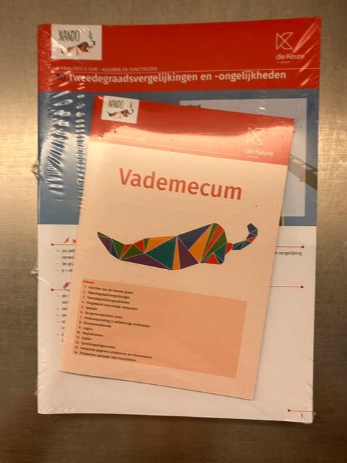 Nando 4 D-4 uur - module 10-17 en vademecum ongeopend, Boeken, Schoolboeken, Nieuw, Wiskunde A, ASO, Ophalen of Verzenden