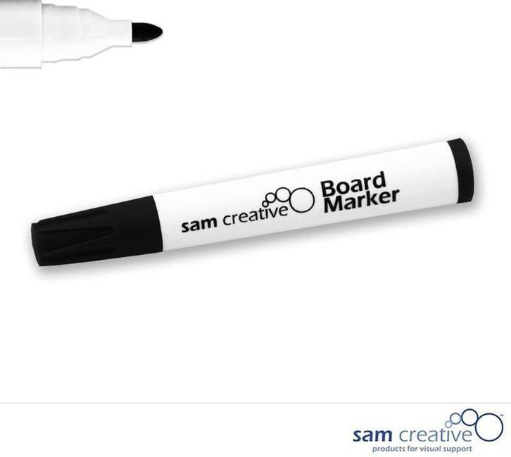 Marqueur de tableau standard à pointe ronde noire. 50 pièces, Divers, Ecriture, Neuf, Enlèvement ou Envoi