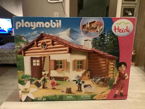 Playmobil "Heidi met grootvader bij de alpenhut"  (70253), Kinderen en Baby's, Speelgoed | Playmobil, Zo goed als nieuw, Complete set