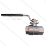 RVS316 Kogelkraan 3/4 inch 100 Bar Bi-Draad, Envoi