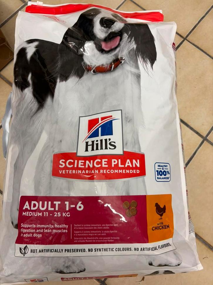 Zak Hill’s 12kg +gratis 3kg zak voer, Dieren en Toebehoren, Honden-accessoires, Nieuw, Ophalen
