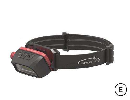 Mobisuv Hoofdlamp Oplaadbaar en Dimbaar Camping Gear Led Ver, Caravans en Kamperen, Kampeeraccessoires, Nieuw, Verzenden