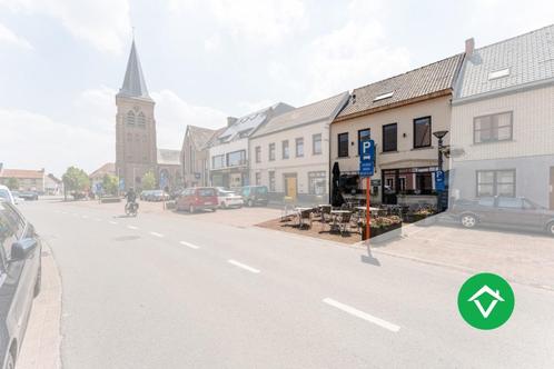 Instapklaar handelspand met woonst in centrum Kortemark, Immo, Huizen en Appartementen te koop, Provincie West-Vlaanderen, 200 tot 500 m²