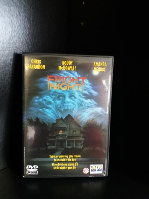VAMPIERFILM FRIGHT NIGHT 1985 (CHRIS SARANDON), Cd's en Dvd's, Dvd's | Horror, Zo goed als nieuw, Vampiers of Zombies, Vanaf 16 jaar