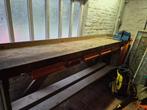Werkbank, Doe-het-zelf en Bouw, Ophalen, Gebruikt, 170 cm of meer, Bankschroef