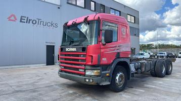 Scania 114 - 380 (6X4 / GRAND PONT / LAMES / BIG AXLE / STEE beschikbaar voor biedingen