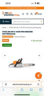 STIHL MS 261 C-M VW rs pro BENZINE KETTINGZAAG, Doe-het-zelf en Bouw, Ophalen, Zo goed als nieuw, Kettingzaag