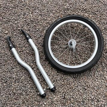 Joggingwiel / jogger set voor Croozer fietskar Kid 1 beschikbaar voor biedingen