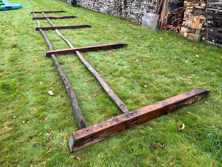 Natuurlijke paardenomheining kastanje Post & Rail, Dieren en Toebehoren, Stalling en Weidegang, Weidegang