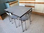 Keukentafel en stoelen, Tuin en Terras, Ophalen, Zo goed als nieuw