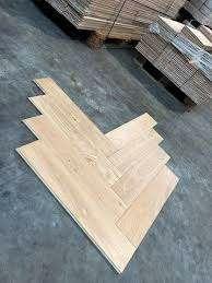 Restpartij eiken visgraat parket hongaarse punt vloer, Tuin en Terras, Bloempotten, Nieuw, Overige materialen, Overige vormen