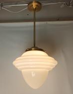 Art deco opaline lamp - SOLDEN!, Ophalen of Verzenden