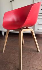 4 chaises rouge style  AAC22, Ophalen, Gebruikt, Rood