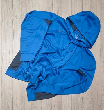 Sweat à Capuche Nike THERMA-FIT Homme 4XL - Bleu Vif/Gris -  beschikbaar voor biedingen