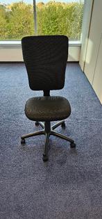 Chaise de bureau sur roulettes (9 au total), Enlèvement, Utilisé, Noir, Chaise de bureau