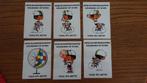6 stickers - Fietsen - WC Yvoir 1975 Mettet, Verzamelen, Overige Verzamelen, Ophalen of Verzenden, Zo goed als nieuw