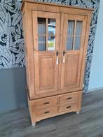 Vitrine kast kibofa grenen, Ophalen, Gebruikt
