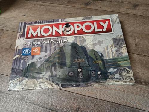 Monopoly A Belgian Rail Odyssey, Hobby en Vrije tijd, Gezelschapsspellen | Bordspellen, Nieuw, Ophalen of Verzenden