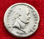 Zeldzame munt van 1/2 frank Q Franse keizer Napoleon 1812, Antiek en Kunst, Antiek | Zilver en Goud, Ophalen of Verzenden, Zilver