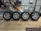 Winterbanden set op lm velgen Audi ( A4 ) 5x112, Auto-onderdelen, Banden en Velgen, Gebruikt, 16 inch, Banden en Velgen, Personenwagen