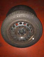 VW stalen velgen met winterbanden - 16 inch, Auto-onderdelen, Ophalen, Gebruikt, Volkswagen