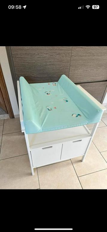 Verzorgingstafel inclusief kussen, Enlèvement, Utilisé, Coussin à langer