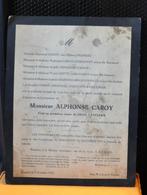 ancien faire part de décès de 1937 (11), Collections, Enlèvement ou Envoi, Carte de condoléances