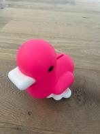 Canar spaarpot - roze eend, Ophalen, Gebruikt, Kunststof, Dier