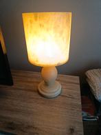 Tafel lamp, van albast., Ophalen of Verzenden, Zo goed als nieuw