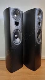 Kef Q7 zuilspeakers in de originele elegante kleur Black ash, Audio, Tv en Foto, Luidsprekerboxen, Overige merken, Front, Rear of Stereo speakers