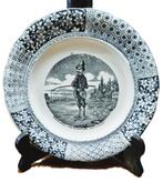 3 assiettes décoratives Longwy Pecheurs, Enlèvement