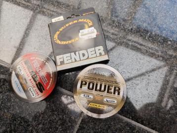 3 spoelen Fender vislijn beschikbaar voor biedingen