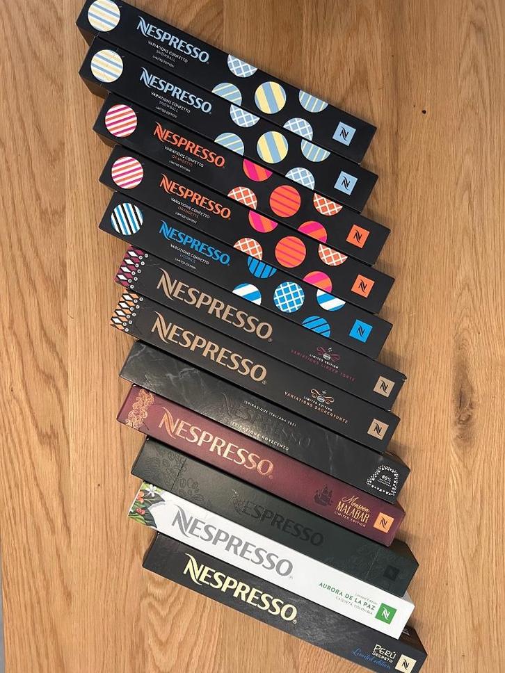 Nespresso Capsules - Limited Editions - Rare, Diversen, Levensmiddelen, Ophalen of Verzenden