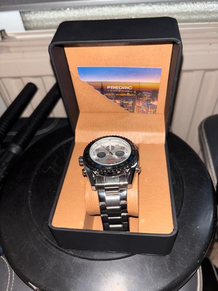 Horloge Fredric, Handtassen en Accessoires, Horloges | Heren, Nieuw, Polshorloge, Overige merken, Ophalen