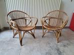 Mooie vintage bamboe zeteltjes (kinderhoogte), Ophalen, Gebruikt