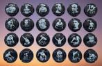 24 EDDY MERCKX champagnecapsules, Verzamelen, Overige Verzamelen, Ophalen of Verzenden, Zo goed als nieuw