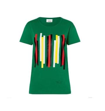 T-shirt MINI racing green stripes dames maat S merchandise 8 beschikbaar voor biedingen