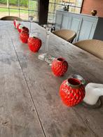 Vases à fraises, Maison & Meubles, Accessoires pour la Maison | Vases, Comme neuf, Moins de 50 cm, Rouge, Enlèvement ou Envoi