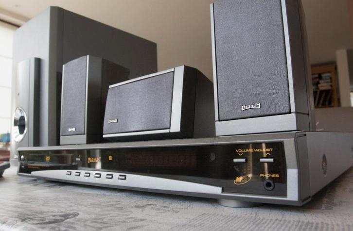 tuner-versterker met luidsprekerset, Audio, Tv en Foto, Versterkers en Ontvangers, Gebruikt, 5.1, Overige merken, Ophalen