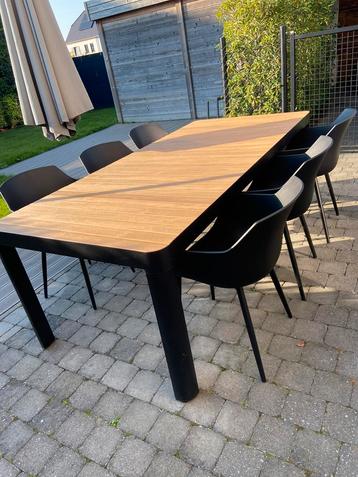 Tuintafel met stoelen / Nieuw 