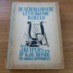 boek: Nederlandsche letterkunde in beeld-J. Kuypers & dr., Antiek en Kunst, Verzenden