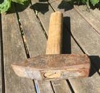Antieke, zware hamer met houten handvat, Ophalen of Verzenden