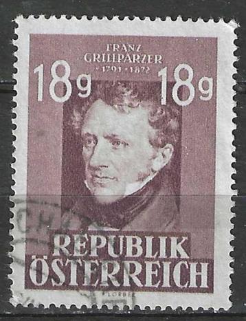Oostenrijk 1947 - Yvert 664 - Franz Grillparzer (ST) beschikbaar voor biedingen