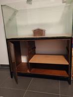 Kast met niet-waterdicht aquarium, Dieren en Toebehoren, Ophalen, Gebruikt