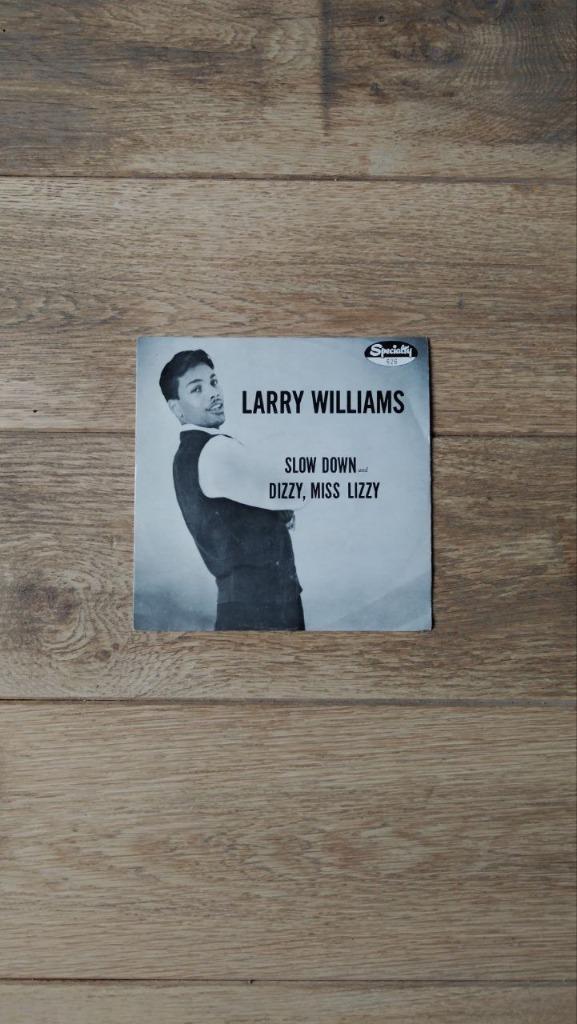 Larry Williams Slow Down Dizzy Miss Lizzy Vinyl 45 7 US 1958, Cd's en Dvd's, Vinyl | Rock, Gebruikt, Rock-'n-Roll, Overige formaten